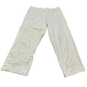 Counterparts Pale Yellow Cropped Pants